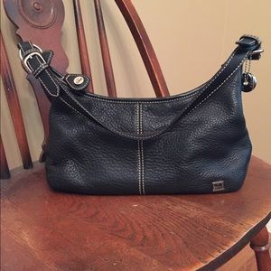 The Sak Black Leather Shoulder Bag